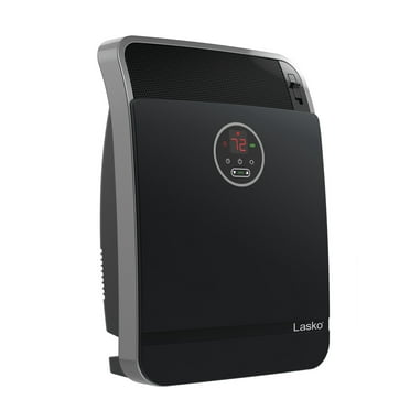 Lasko 18" 1500W Whole Room Ceramic Console Space Heater with Remote, Black, CC18306, New