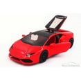 thumbnail image 2 of Lamborghini Huracan LP 610-4, Red - Maisto 32503R - 1/24 Scale Diecast Model Toy Car, 2 of 7