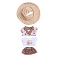 thumbnail image 3 of Camiseta para muñeca, abrigo y pantalones cortos, disfraz, juego de rol, ropa hecha a mano, ropa para muñecas de 15cm, muñecos bebés, regalos para niñ con sombrero, 3 of 8