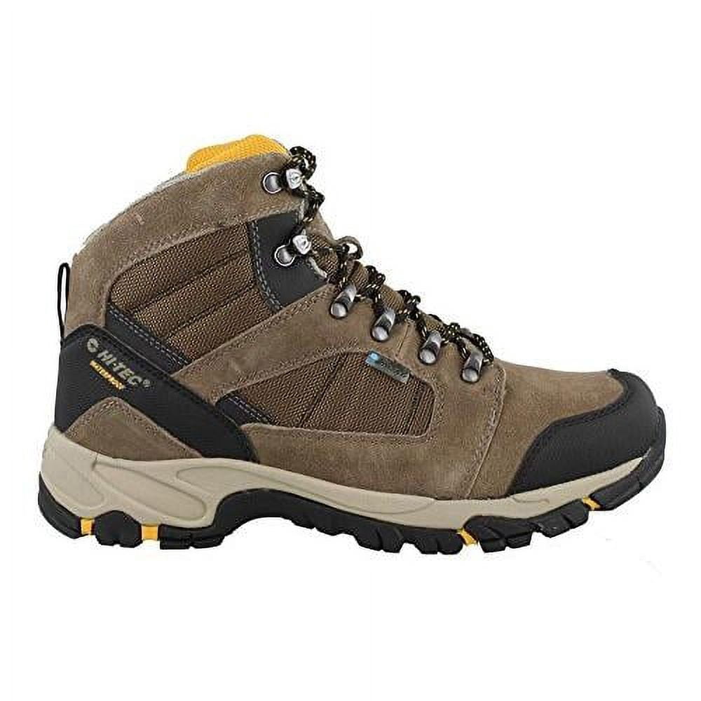HI-TEC Men\'s Brown/Black Borah Peak Mid Hiking Boots Amazon.com | HI-TEC Black Rock WP Mid Men main image 3