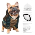 thumbnail image 3 of Balery Surreal Meditating Cat Sudadera con Capucha para Perros Pequeños – Ropa para Mascotas, Disfraz para Perros y Gatos, Ideal para Fiestas y Cosplay-X-Large, 3 of 7