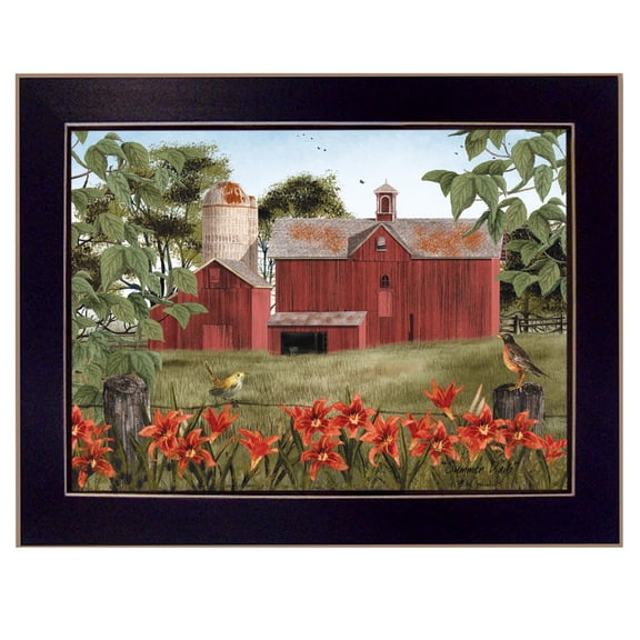 TrendyDecor4U Summer Days By Billy Jacobs Printed Wall Art BJ1036-712