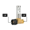 thumbnail image 3 of Upgrades Toilet Water Hammer Arrestor 7/8 inch Toilet Shock Absorb Noise Reducers Device Metal for Washing Machine, 3 of 7