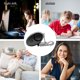 thumbnail image 4 of Llavero con alarma Bearachild de seguridad Portátil con luz LED color Negro, 4 of 6