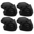 thumbnail image 4 of 4 Sets Football Helmet Visor Clips And Screws Kit Secure Attachment And Stability Black Plastic Fasteners Ideal For Football Players, 4 of 9