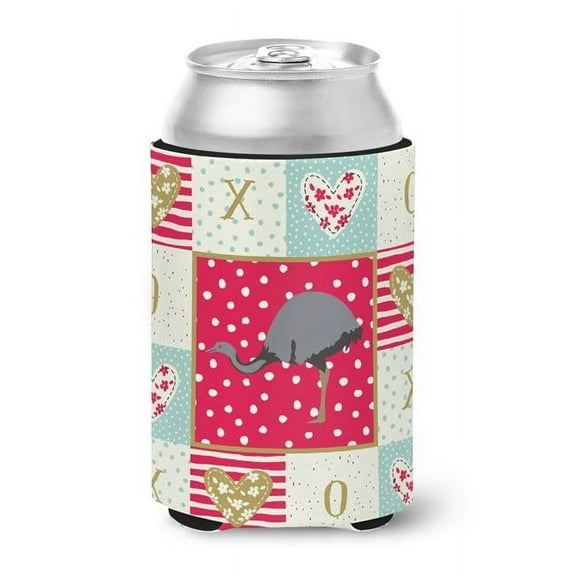 Caroline's Treasures CK5350CC Rhea Love Can or Bottle Hugger, Can Hugger, multicolor
