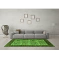 thumbnail image 3 of Ahgly Company Indoor Rectangle Oriental Green Industrial Area Rugs, 8' x 12', 3 of 4