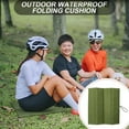 thumbnail image 5 of Foldable Outdoor Cushion | Small Waterproof Moisture-Resistant Seat Pad for Camping Hiking Picnics Travel | Oxford Cloth | Memory Foam | Portable Lightweight | 34x30cm | 1 Pack, 5 of 6