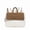 Brown, variant on Commute Backpack 15.35 Inch Canvas Checkered Laptop Bag for College Travel (Pink)