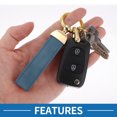 thumbnail image 4 of Llavero de Coche Único Bargains Llavero Universal con Anillo para Llaves de Fob para Casa Aleación de Zinc Tono Dorado Azul 1 Juego, 4 of 6