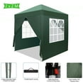 thumbnail image 3 of Carpa Emergente Zimtown con Dosel 6,5 x 6,5 Pies Impermeable Verde 4 Paredes Laterales, 3 of 7