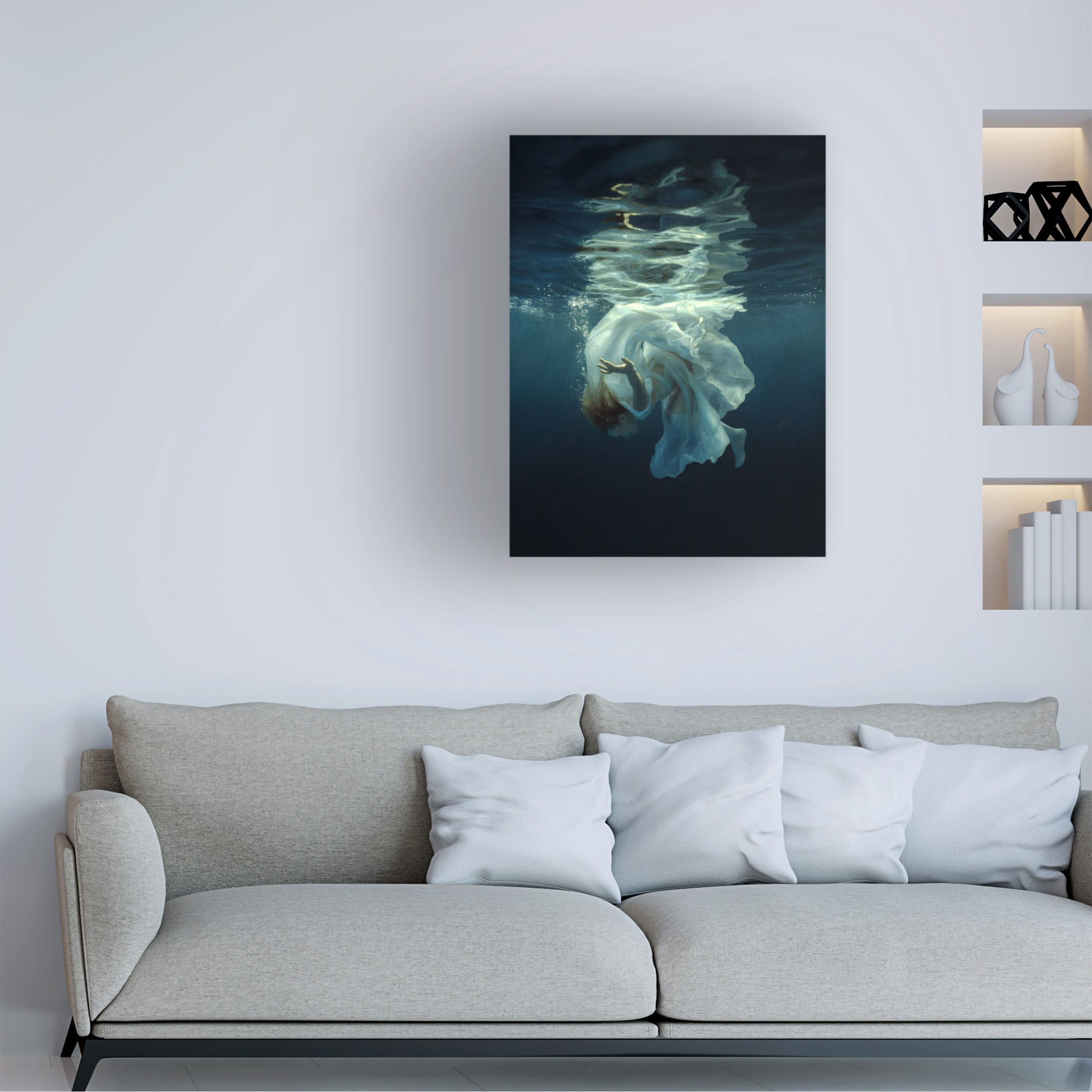 Dmitry Laudin 'Flash' Canvas Art