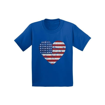 

Awkward Styles American Flag Heart Toddler Shirt USA Heart Shirts for Kids America Tshirt for Girls 4th of July Shirt for Boys Kids Patriotic Tshirt Cute Independence Day Gifts for Kids USA Gifts