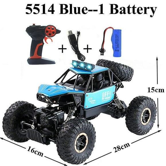 Paisible Rock Crawler 4wd Off Road Rc Car Remote Control Toy Machine On Radio Control 4x4 Drive Car Toy For Boys Gilrs 5514