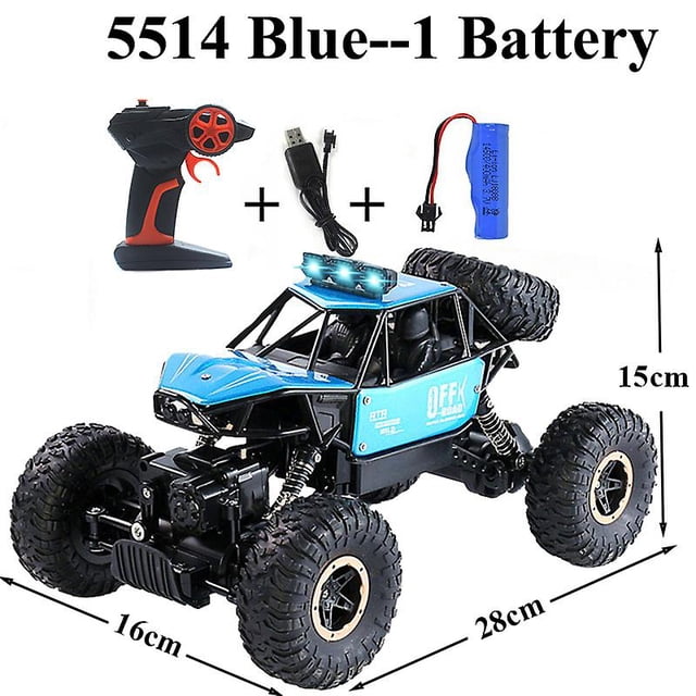 Paisible Rock Crawler 4wd Off Road Rc Car Remote Control Toy Machine On Radio Control 4x4 Drive Car Toy For Boys Gilrs 5514