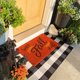 thumbnail image 3 of Alfombra SEEKSEE Algodon Buffalo Plaid 70x110 cm en blanco y negro, 3 of 9