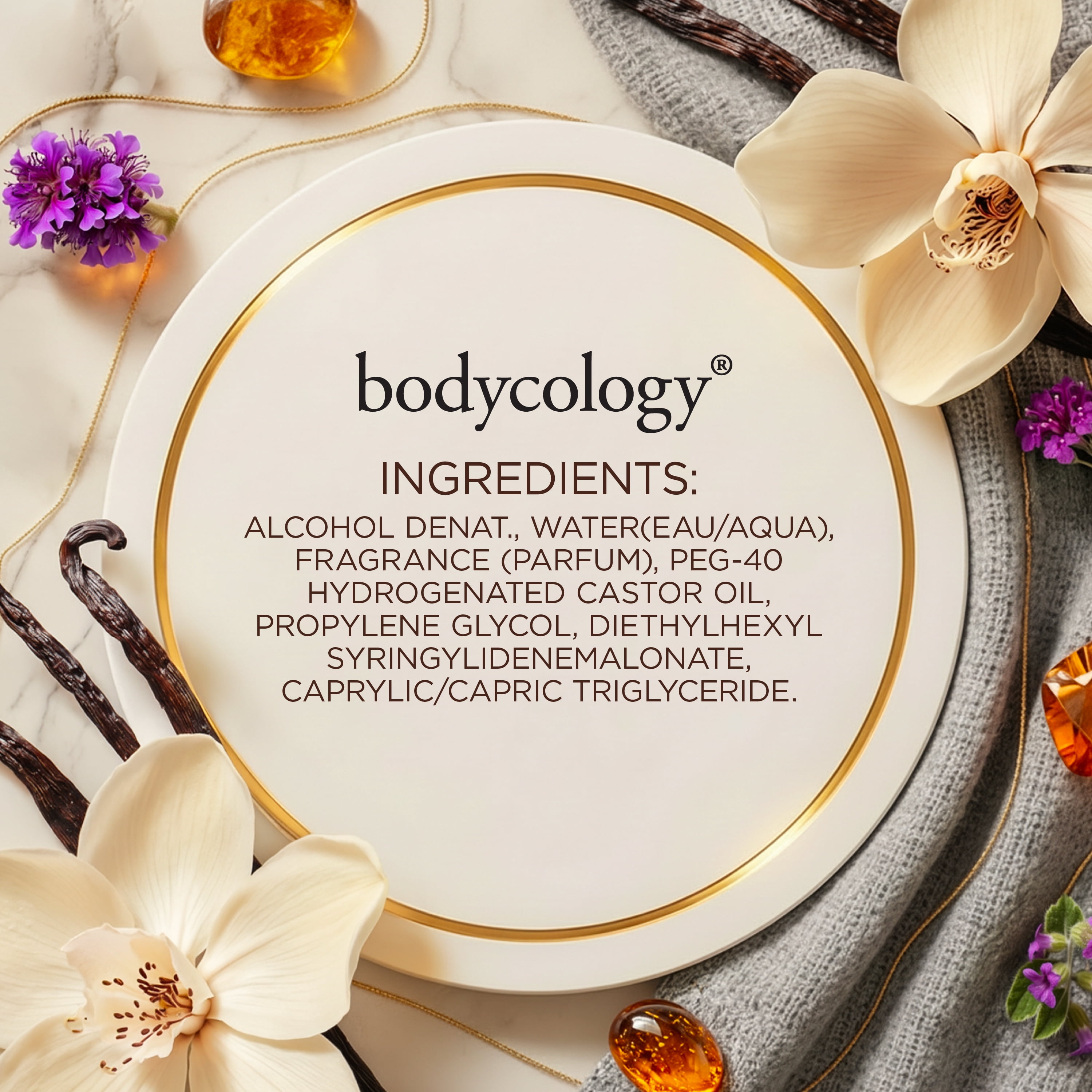 Bodycology Luxe Fragrance Body Mist, Vanilla Mischief, 8 fl oz