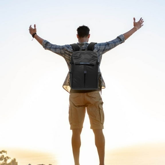 HONITANO 1Pack Stylish Motorcycle Carrier Backpack for Men with Water Resistant Function 42.00X27.00X13.00CM