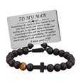thumbnail image 1 of Pulsera de Cuentas Strade Fareast Limited Hecha a Mano 8mm Ajustable, 1 of 8