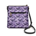 thumbnail image 2 of HELLHERO Watercolor Silhouette Bats Leather Shoulder Purse, Waterproof Satchel Bag PU Leather Waterproof Design Sling Bag for Shopping Daily Storage, 2 of 7