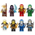 thumbnail image 1 of Figuras de bloques de construcción Ninja H003 (juego de 8), 1 of 3
