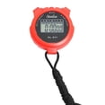 thumbnail image 2 of NIBOLOG Digital Stopwatch Waterproof Compact Size Simple Operation No Clock No Date Silent Stopwatch Timer Chronograph Devices, 2 of 8