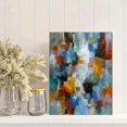 thumbnail image 2 of Geometric Light Burst Abstract Canvas Print Living Room Dining Room Wall Art, 2 of 8