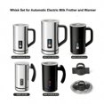 thumbnail image 5 of -015 Electric Milk Frother and Heater Replacement Mixer Set for, 5 of 5