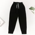 thumbnail image 2 of Teens Little Girls' Sweatpants Soft Athletic Performance Joggers Drawstring Lone Pants, Size 4-16 Years, 2 of 8