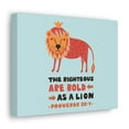 thumbnail image 6 of Scripture Walls Proverbs 28:1 The Righteous Are Bold Bible Verse Canvas Christian Wall Art Ready to Hang Unframed, 6 of 17