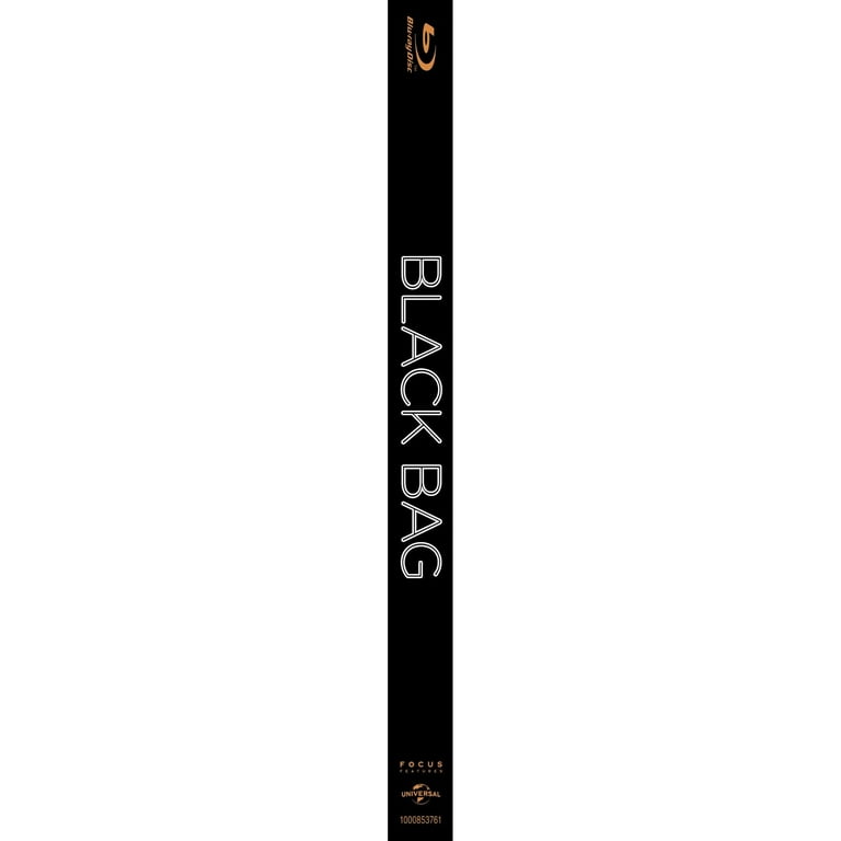 SDS Black Bag Blu-ray Digital Copy Thriller Drama Suspense Rated R