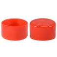 thumbnail image 2 of Uxcell 55mm ID Red Screw Thread Protectors Vinyl End Caps 4 Pack, 2 of 5