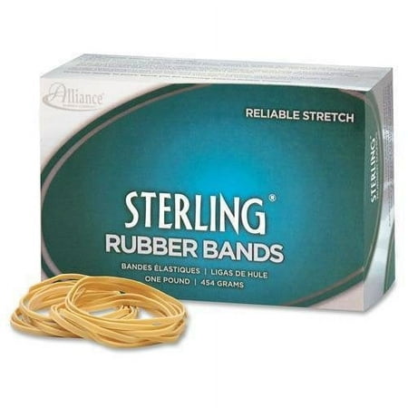 Sterling Ergonomically Correct Rubber Bands, #33, 3-1/2 x 1/8, 850 Bands/1lb Box