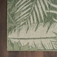 thumbnail image 4 of Pemberly Row Contemporary Home 2'x4' Fabric Green Ivory Area Rug, 4 of 6