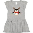 thumbnail image 3 of Inktastic Penguin Xmas Girls Toddler Dress, 3 of 5