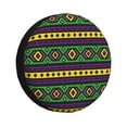thumbnail image 1 of Balery Carnival Mardi Gras Cubiertas para Neumáticos - Protector Resistente para Neumáticos de Camioneta, SUV, Remolque, Camper y RV-17 inch, 1 of 6