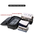 thumbnail image 3 of Travel Men 17 inch Laptop Backpack vacuum compression Backpack Business Large Capacity school Backpack expand outdoor backpack DMH, 3 of 5