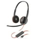 thumbnail image 1 of Auriculares con cable Poly Blackwire 3220 con cancelación de ruido USB-C, 1 of 5