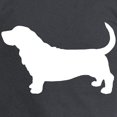 thumbnail image 3 of CafePress - Basset Hound Long Sleeve Dark T Shirt - Long Sleeve Dark T-Shirt, 3 of 4