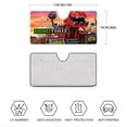 thumbnail image 6 of Dinotrux-theme Windshield Sun Shade Front Protector Folding Car Sun Visor Blocks Uv Rays Keeps Your Vehicle Cool52in*28in(130cm*70cm), 6 of 6