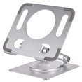 thumbnail image 2 of Holder Desktop Book Stand for Reading with 360 Rotating Base & Page Clips Foldable and Angle Adjustable for Cooking Book Holder Textbook Recipe Magazine Document Storybook Tablet, 2 of 6