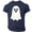 A005-Navy, variant on Mens Halloween Shirt Funny Spooky Ghost Print Halloween T Shirts Plus Size Short Sleeve Halloween Costumes