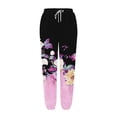 thumbnail image 5 of Women's Casual Pants Women'S Bottom Sweatpants Joggers Pants Workout High Waisted Yoga Pants With Pockets,Pink Women's Casual Pants XXL, 5 of 5