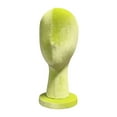 thumbnail image 3 of EHJRE Mannequin Head Home Velvet Hat Display Stand for Glasses Hairpiece Headphone Green, 3 of 8