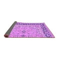 thumbnail image 2 of Ahgly Company Indoor Square Persian Purple Traditional Area Rugs, 4' Square, 2 of 4