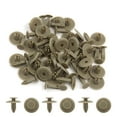 thumbnail image 2 of Unique Bargains Universal 6mm Beige Plastic Trim Rivets Buckle Fastener Clips 30pcs for Car SUV, 2 of 2