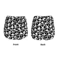 thumbnail image 5 of Lsque Panda1 Printed Women's Running Shorts with Liner Pockets,Elastic Quick Dry Workout Athletic Gym Yoga Shorts,Womens High Waist Shorts-, 5 of 9