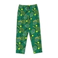 thumbnail image 4 of Sigee Tennis Rackets and Balls Print Women's Soft Pajama Pants - Breathable and Comfortable Lounge Sleep Bottoms with Elastic Waistband and Pockets-, 4 of 9