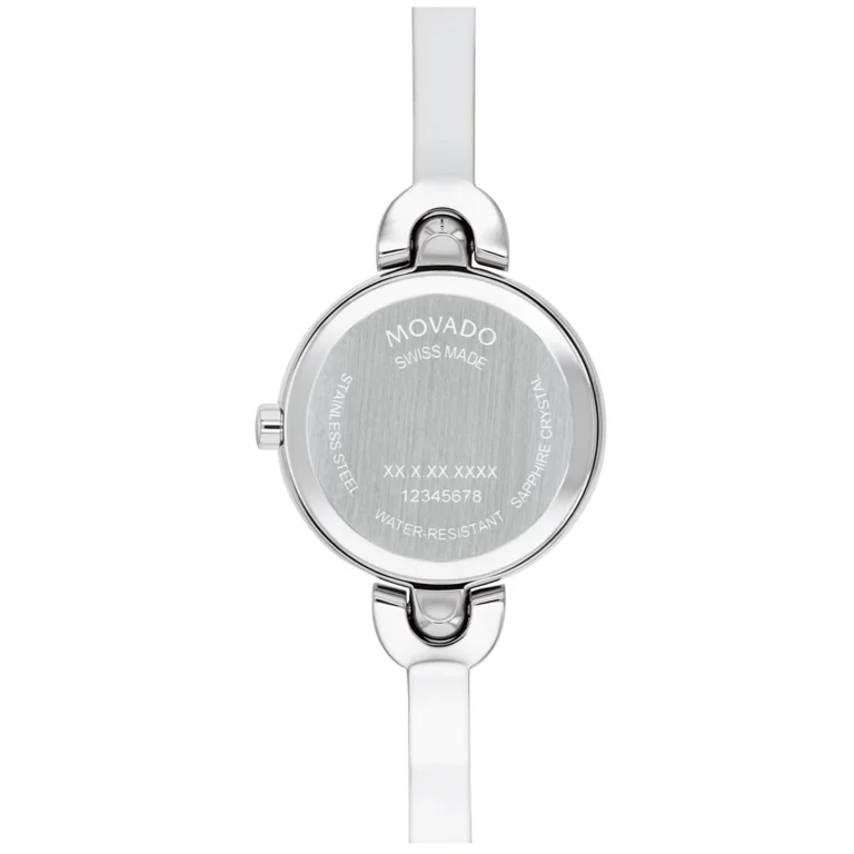 Movado Intrigue 0607947 Black Dial Silver Stainless Steel  display picture 1