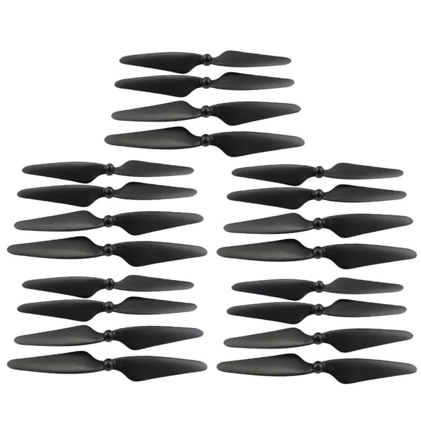 20 / Paquete Props de Hélices para - Repuestos de Cuchillas de Rotor de Cuadricóptero RC para Piezas de Reparación Bugs - CW Y CCW Negro CUTICAT Hélice de avión RC